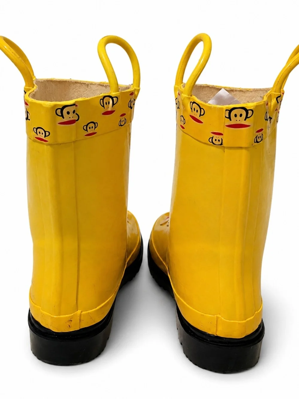 Paul Frank Yellow Julius Monkey Rain Boots - Childrens 7.5